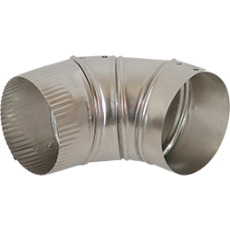 Codo de aluminio 4" x 90° Coflex DJ-E490A