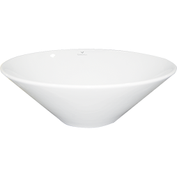 Lavabo Trentino Blanco  Sobreponer  Con Contra  Sin Rebosadero