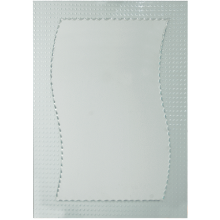 ESPEJO ENMARCADO ONDULADO