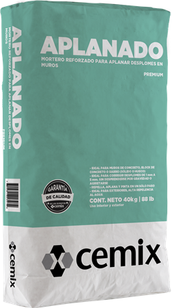 Aplanado Cemix Gris 40 kg PR4568