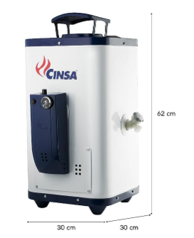 Calentador de Paso Cinsa LP 5L Gas LP PV1085