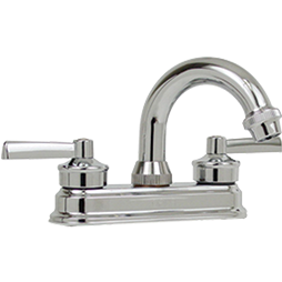 Mezcladora Rugo 24TP para Lavabo  4”  Cartucho Cerámico  Cromo