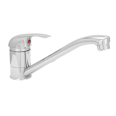 Monomando para Fregadero con Cubretaladro, Modelo 4076, Dica