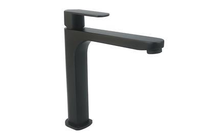Monomando Ecológico Alto para Lavabo, Acabado Negro Mate, Modelo 4440.2, Dica