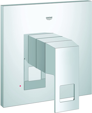 Monomando Eurocube para Regadera con Válvula de Presión Cromado