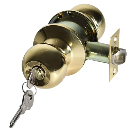 Cerradura Gamma de Perilla Laton Brillante 52ps/PD YL0100