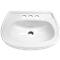 Lavabo Lucas Blanco | Cerámica | Para Espacios Reducidos | Marca CATO