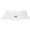 Lavabo Florencia Blanco  Sobreponer  Con Contra  Sin Rebosadero  59 x 41 x 14 cm