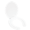 Asiento Redondo Blanco Confort 92 | Plástico | Cierre Estándar | Fijación Reforzada