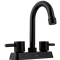 Mezcladora Ecológica Tipo Bar Alto para Lavabo | Dica 4066.2 | 4” | Negro Mate
